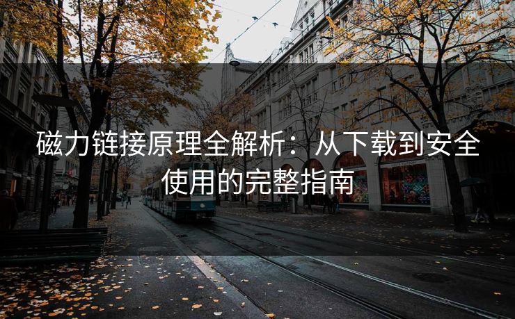 磁力链接原理全解析：从下载到安全使用的完整指南