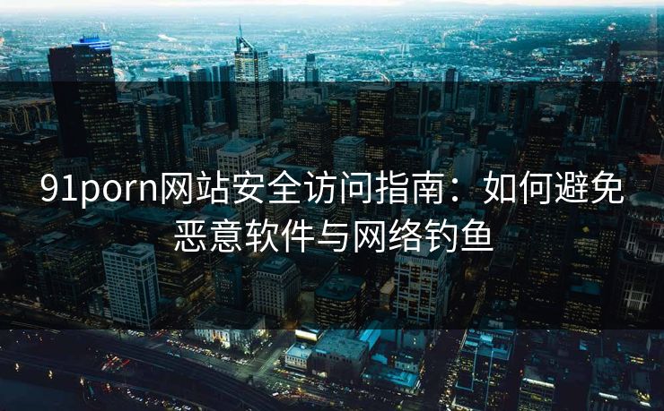 91porn网站安全访问指南：如何避免恶意软件与网络钓鱼